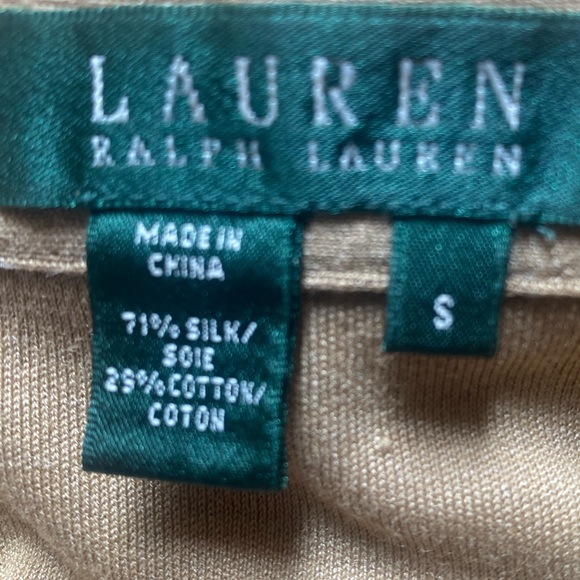 Ralph Lauren Silk - Cotton Maxi Dress Button Front Dress EUC - Picture 7 of 7